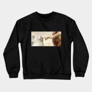 The Creation of Cat Crewneck Sweatshirt